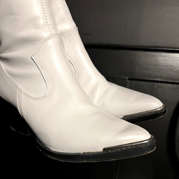 Jeffrey Campbell white western boot - Picture 6 of 6